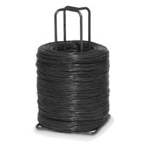 15 Gauge Auto Tie Black Annealed Stem Wire - BalerWire.com