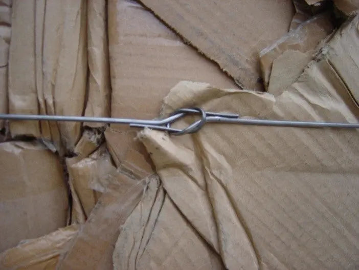 9 Gauge Bright Double Loop Bale Ties