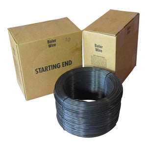 10 Gauge Auto Tie Black Annealed Box Wire - BalerWire.com