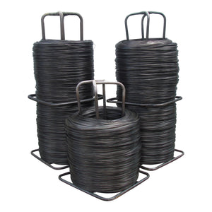 13 Gauge Auto Tie Black Annealed Stem Wire - BalerWire.com